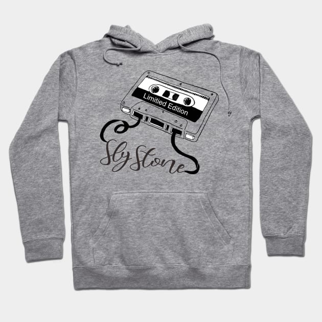 Sly Stone - Limitied Cassette Hoodie by blooddragonbest